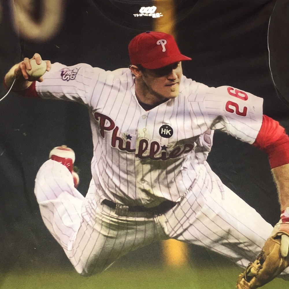 Three 60 Gear Chase Utley Shirt Youth XL - Picture 7 of 7